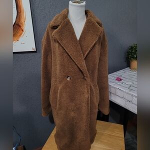Nwt Womens Furry Coat